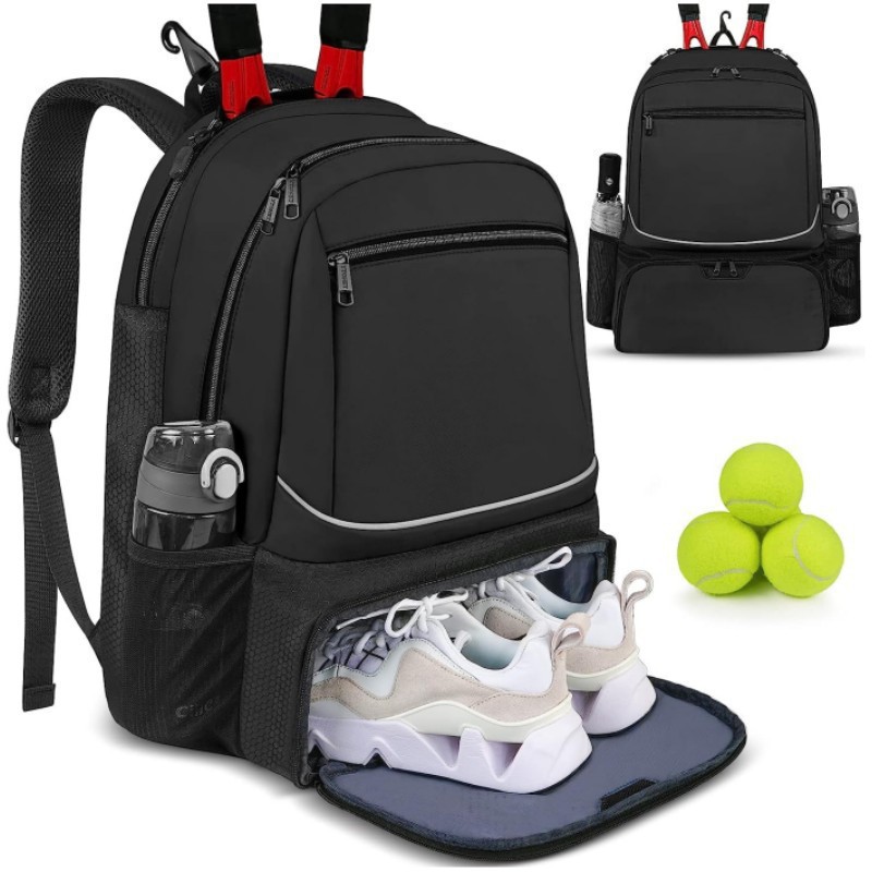 Badminton Open - Mochila de tênis de grande capacidade,