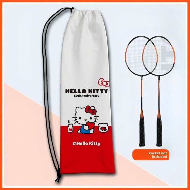 Badminton Open - Bolsa de Armazenamento com Cordão para