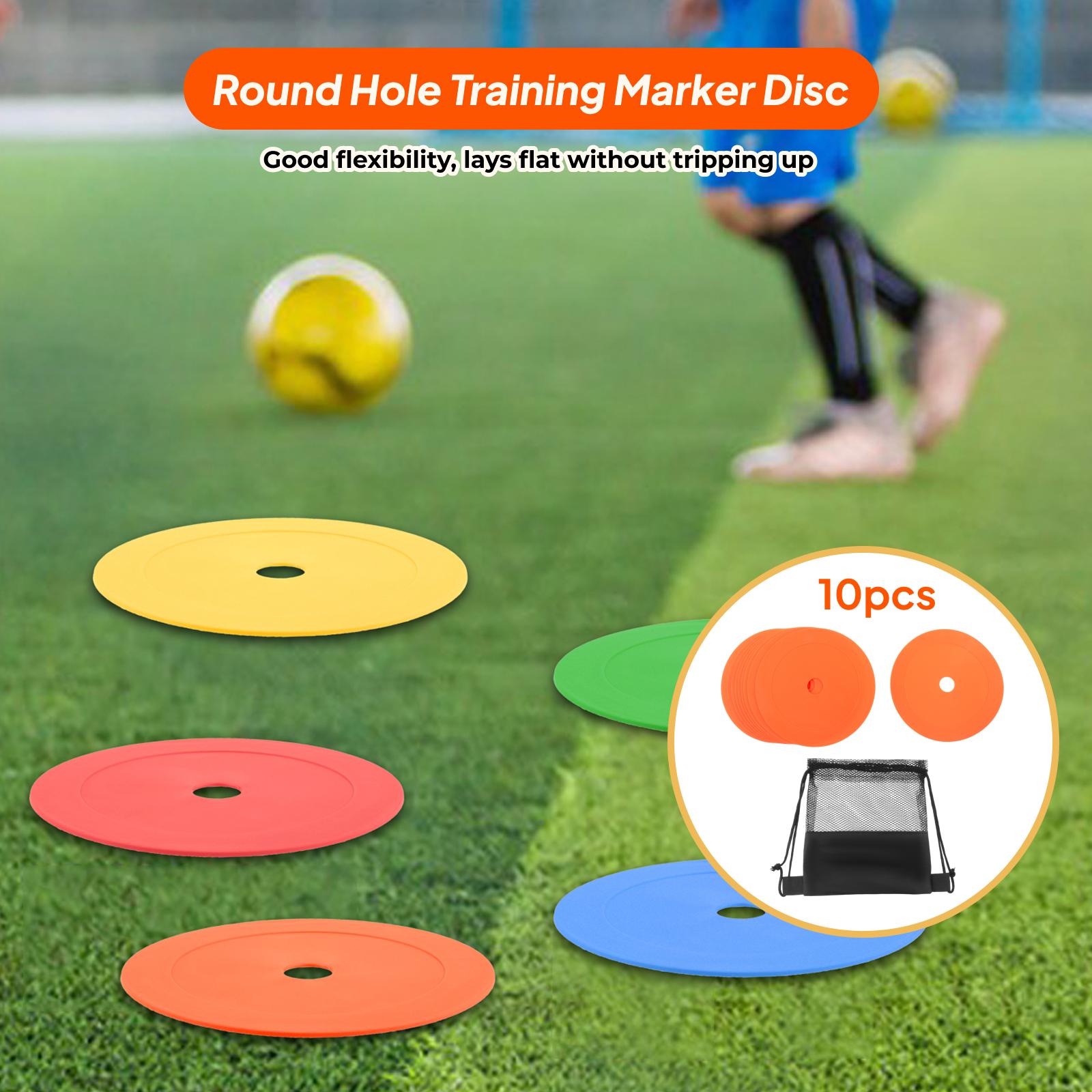 10x cones planos 6 polegadas m - Court Marker Cone avaliação e preço