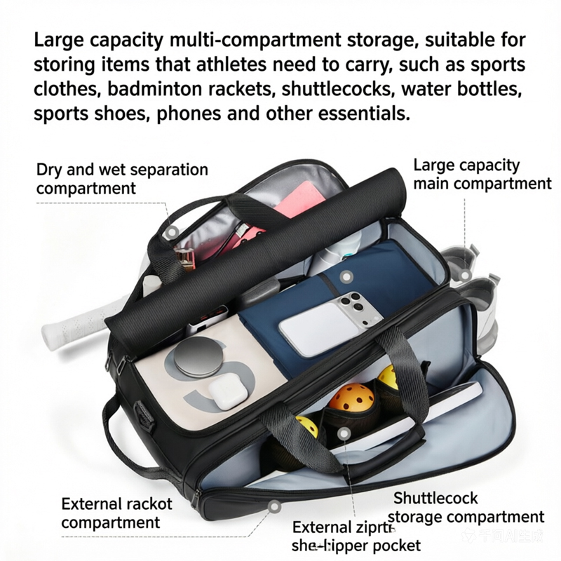 Mochila Profissional para Raqu - Badminton Open avaliação e preço